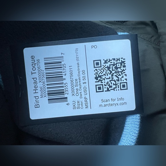 COPY - Arcteryx Bird Head Toque Baby Blue - Picture 4 of 4